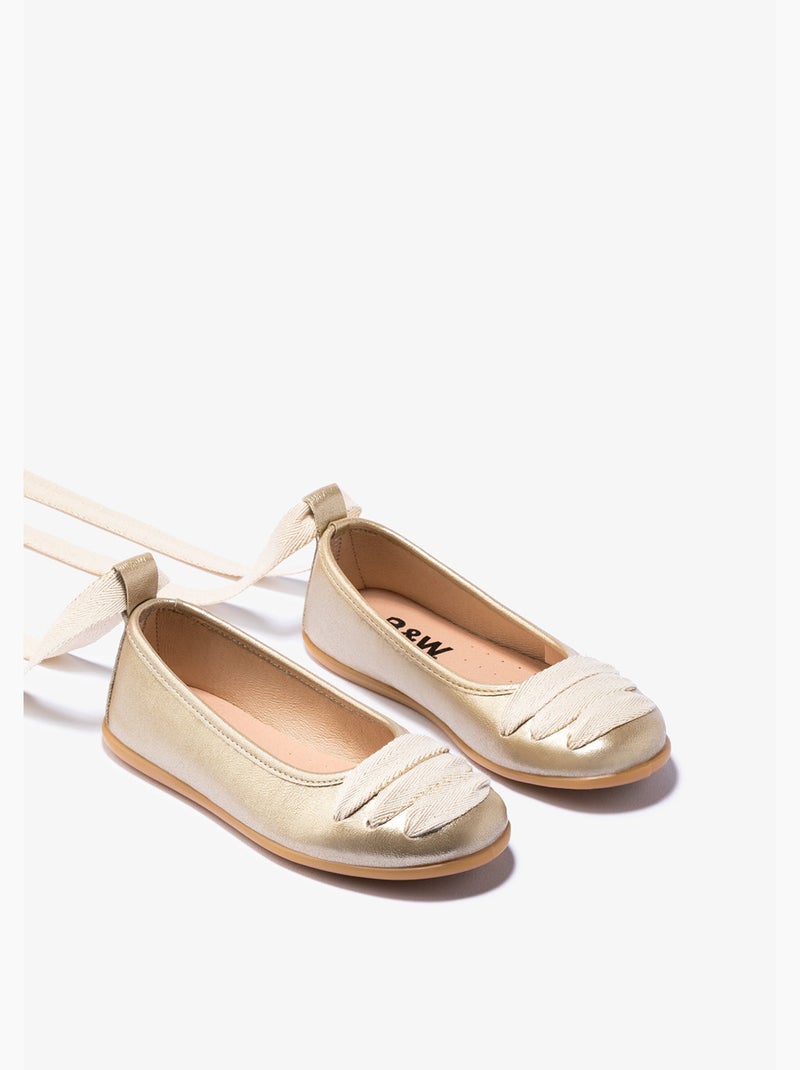 Ballerines conguitos Gold - Kiabi