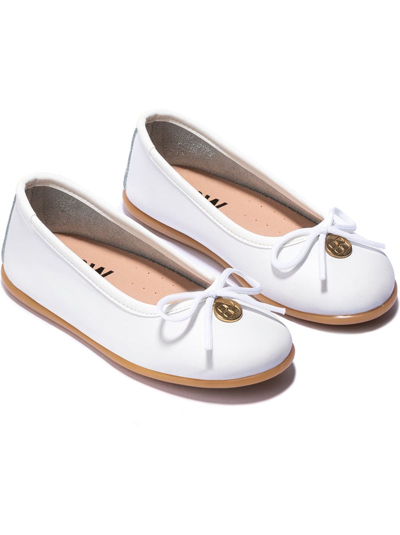 Ballerines conguitos lavable Blanc - Kiabi