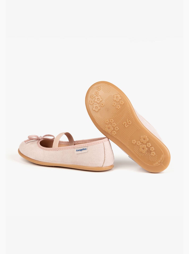 Ballerines conguitos Rose - Kiabi
