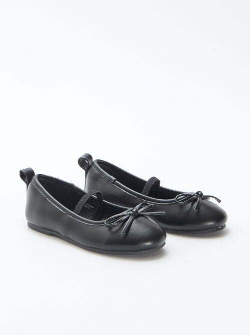 Ballerines en simili à bride - Kiabi