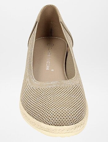 Ballerines en tricot