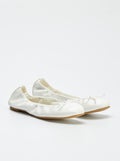 Ballerines plates Blanc - Kiabi