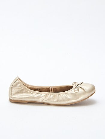 Ballerines plates unie