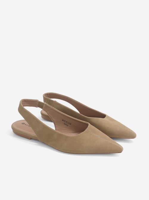 Ballerines slings unies - Kiabi