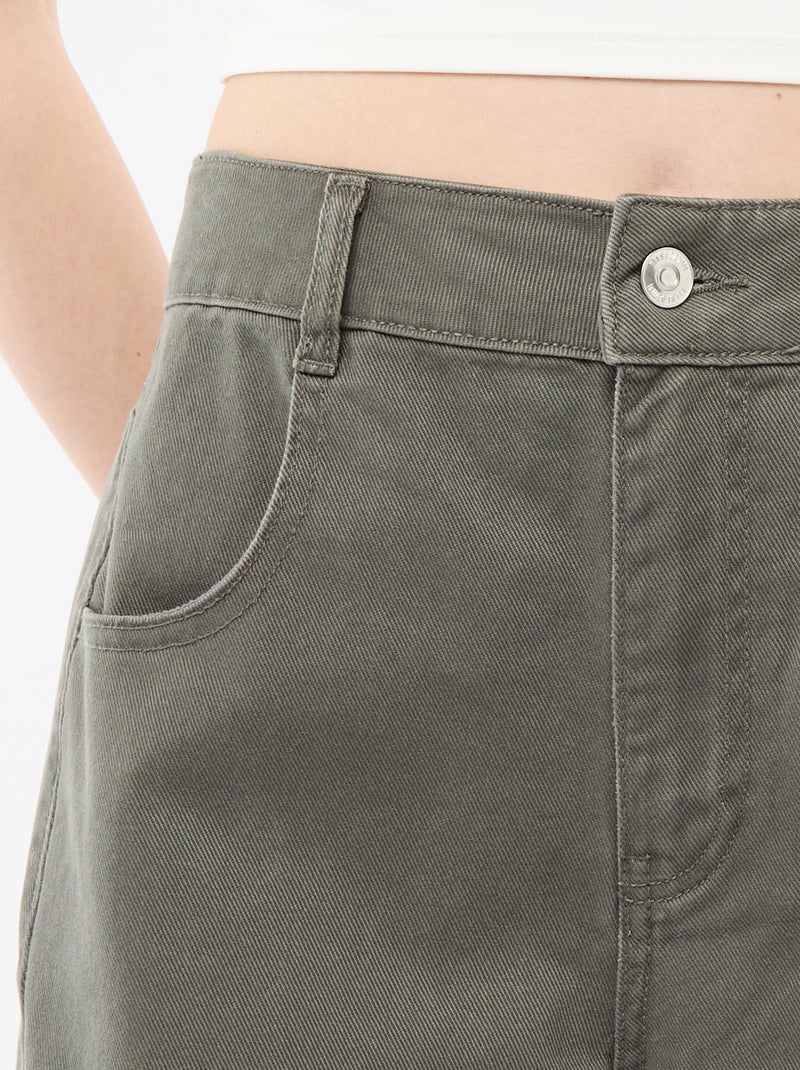 Ballon fit broek Kaki - Kiabi