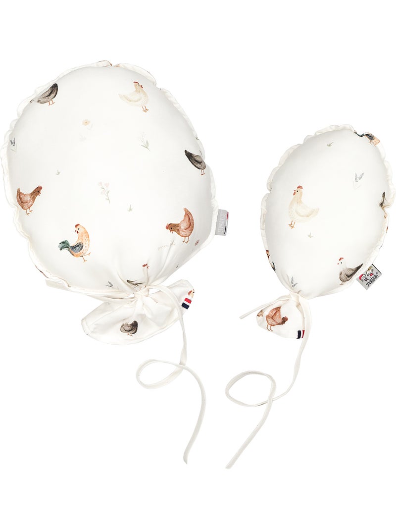 Ballon wanddecoratie voor kinderkamer katoen Ecru - Kiabi