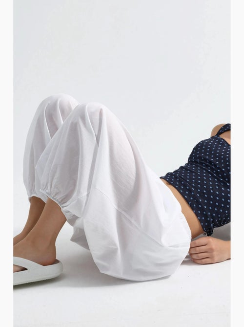 Ballonbroek met elastische taille busem - Kiabi