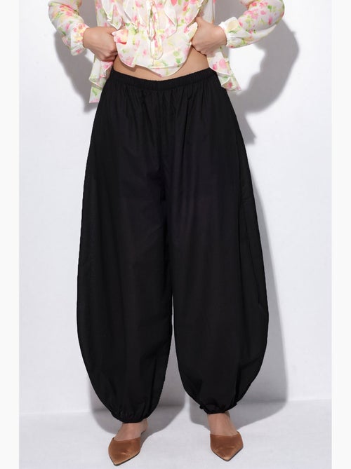 Ballonbroek met elastische taille busem - Kiabi