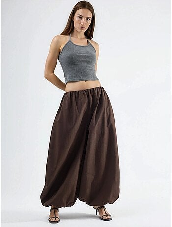 Ballonbroek met elastische tailleband busem