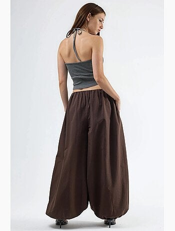 Ballonbroek met elastische tailleband busem