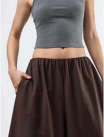 Ballonbroek met elastische tailleband busem