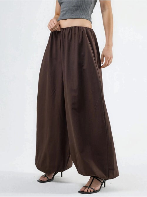 Ballonbroek met elastische tailleband busem - Kiabi Ballonbroek met elastische tailleband busem - Kiabi