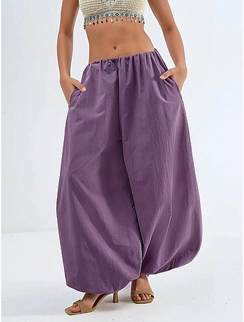 Ballonbroek met elastische tailleband busem