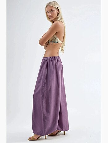 Ballonbroek met elastische tailleband busem