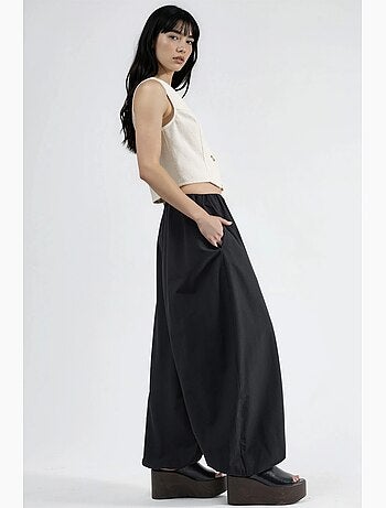 Ballonbroek met elastische tailleband busem
