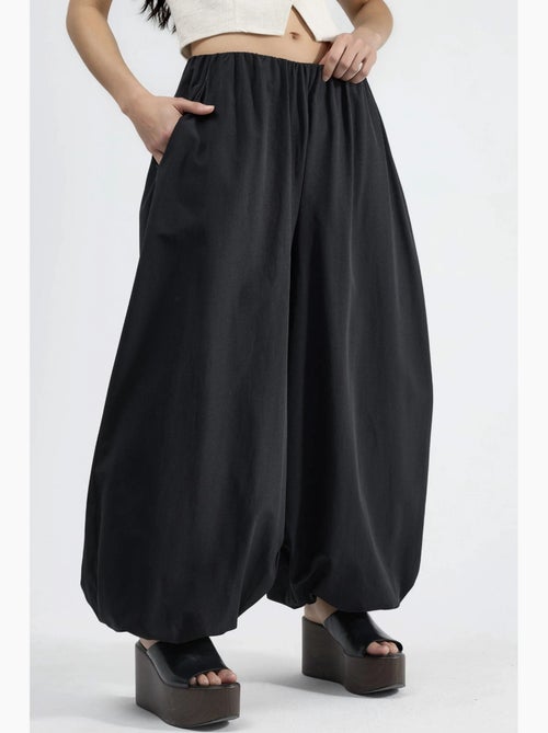 Ballonbroek met elastische tailleband busem - Kiabi Ballonbroek met elastische tailleband busem - Kiabi