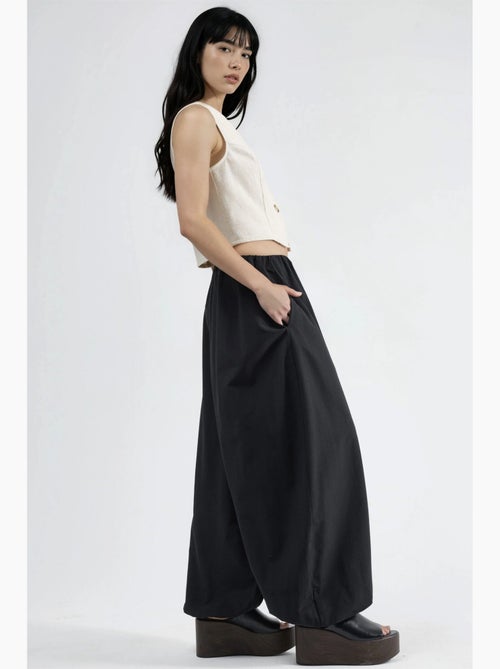 Ballonbroek met elastische tailleband busem - Kiabi Ballonbroek met elastische tailleband busem - Kiabi