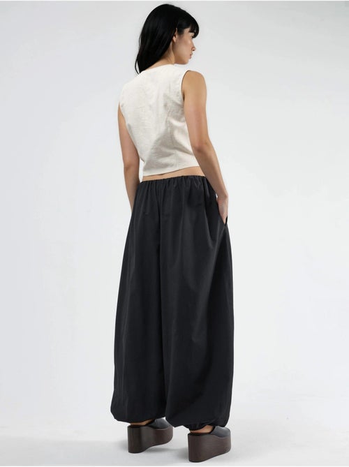 Ballonbroek met elastische tailleband busem - Kiabi Ballonbroek met elastische tailleband busem - Kiabi