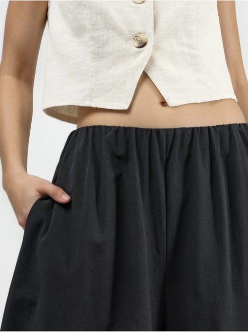 Ballonbroek met elastische tailleband busem - Kiabi Ballonbroek met elastische tailleband busem - Kiabi