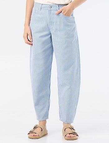 Ballonbroek met hoge taille