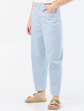 Ballonbroek met hoge taille