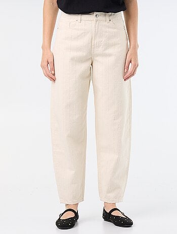 Ballonbroek met hoge taille