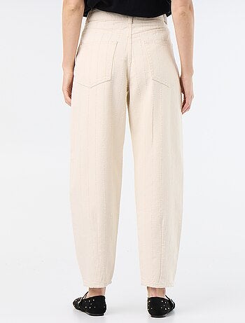 Ballonbroek met hoge taille