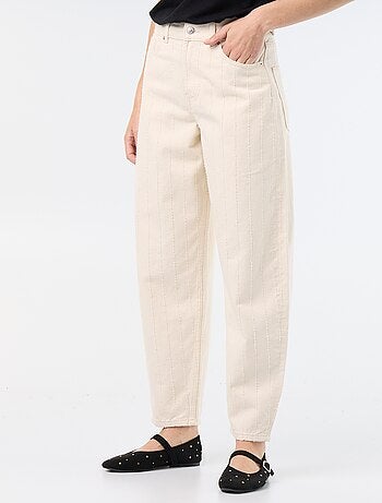 Ballonbroek met hoge taille