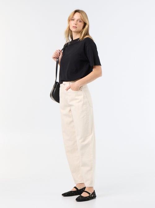 Ballonbroek met hoge taille - Kiabi