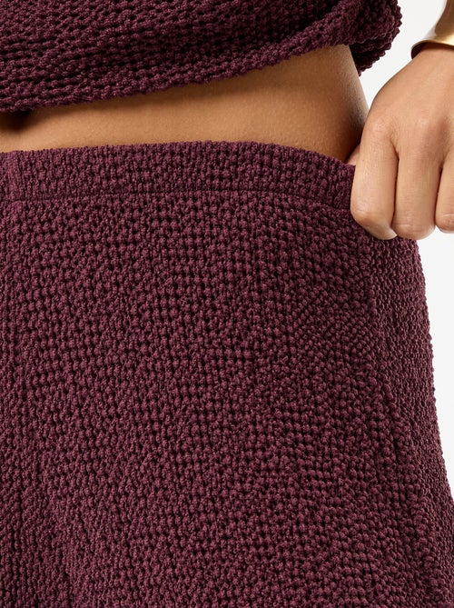 Ballonbroek van crinkle stof - Kiabi