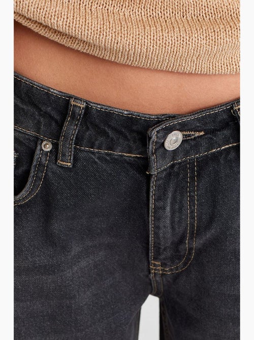 Ballonjeans met hoge taille en wijde pijp dilvin - Kiabi Ballonjeans met hoge taille en wijde pijp dilvin - Kiabi