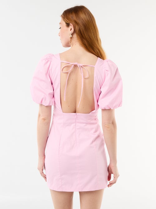 Ballonjurk met korte mouwen - Kiabi