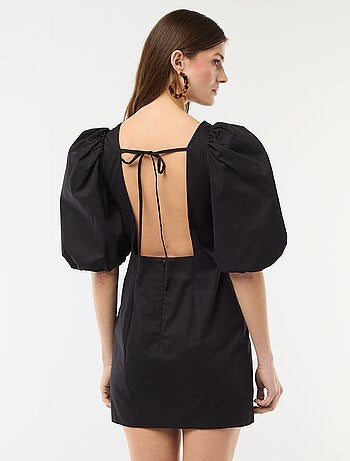 Ballonjurk met korte mouwen