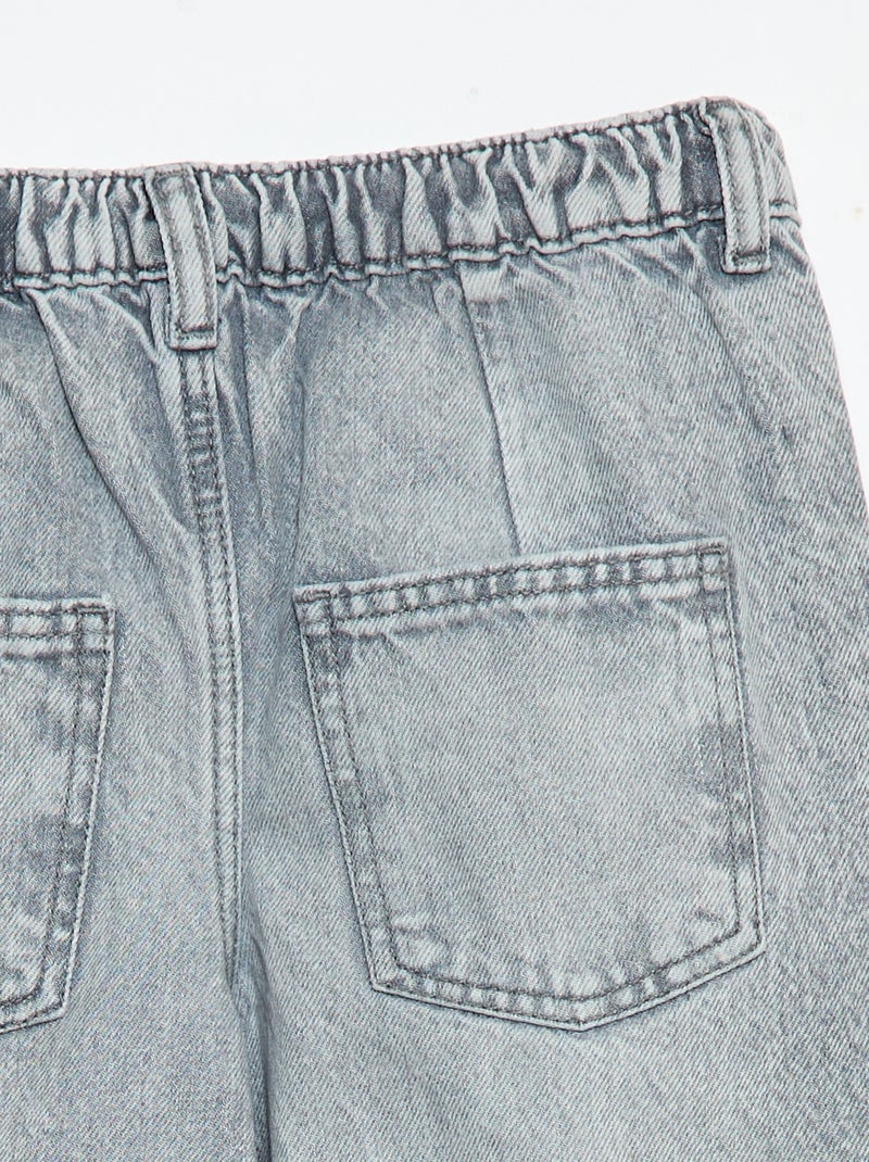 Ballonmodel jeans Grijs - Kiabi