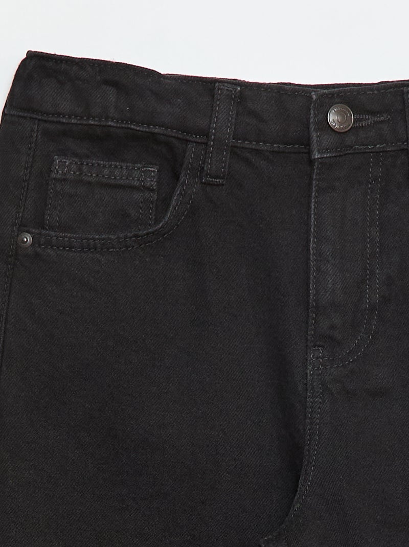 Ballonmodel jeans Zwart - Kiabi