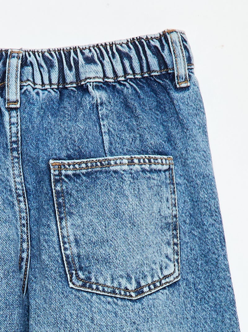Balloon fit jeans Blauw - Kiabi