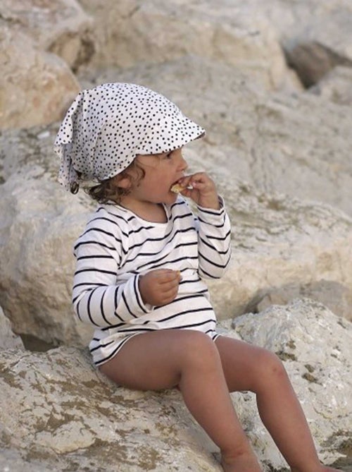 Bamboe baby bandana muts - elodie - Kiabi