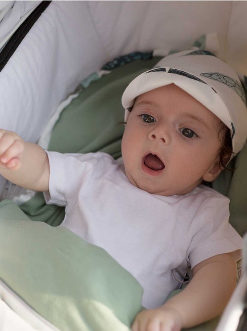 Bamboe baby bandana muts - elodie - Kiabi