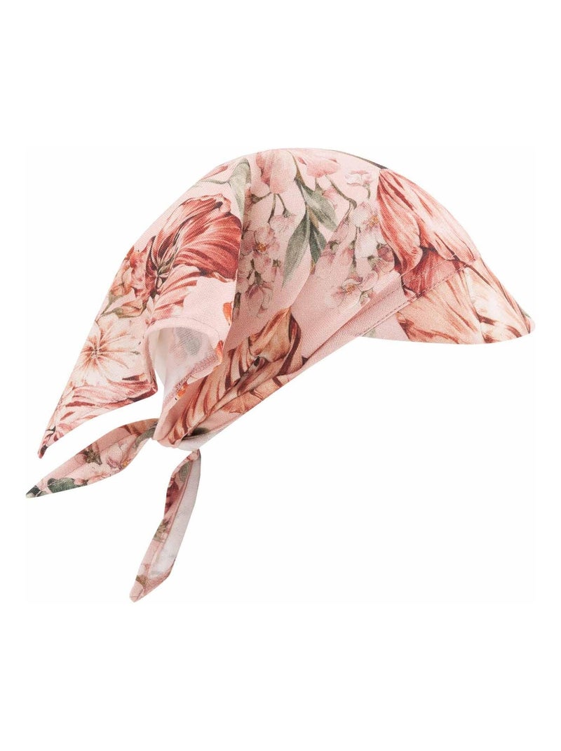 Bamboe baby bandana muts - spring Roze - Kiabi