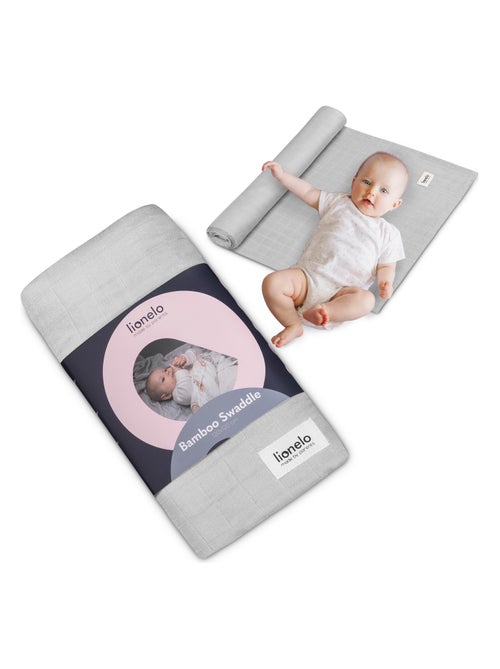 Bamboe hydrofiele doek 120 x 120 cm – LIONELO – 100% katoen – Hypoallergeen - Kiabi Bamboe hydrofiele doek 120 x 120 cm – LIONELO – 100% katoen – Hypoallergeen - Kiabi