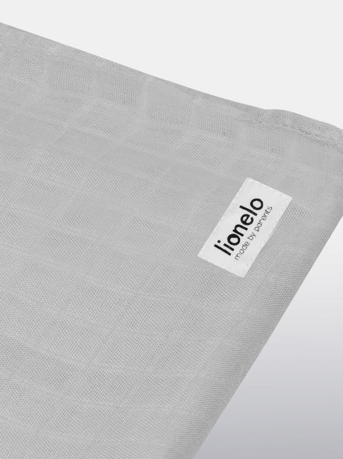 Bamboe hydrofiele doek 120 x 120 cm – LIONELO – 100% katoen – Hypoallergeen - Kiabi Bamboe hydrofiele doek 120 x 120 cm – LIONELO – 100% katoen – Hypoallergeen - Kiabi