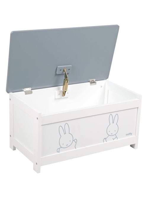Banc-coffre à jouets en bois avec couvercle à fermeture douce 'miffy®' - ROBA - Kiabi