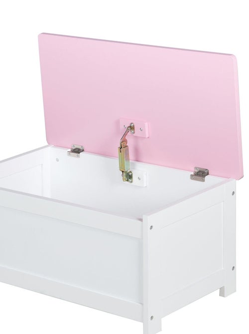 Banc-coffre à jouets en bois motif conte de fées 'Krone' ROBA - Kiabi
