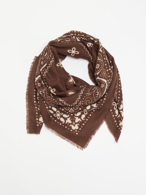 Bandana-sjaal met print - Kiabi Bandana-sjaal met print - Kiabi