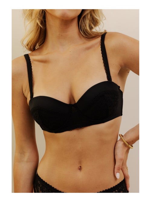Bandeau-bh met cups charnelle - Kiabi
