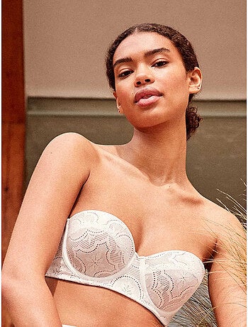 Bandeau bikini top
