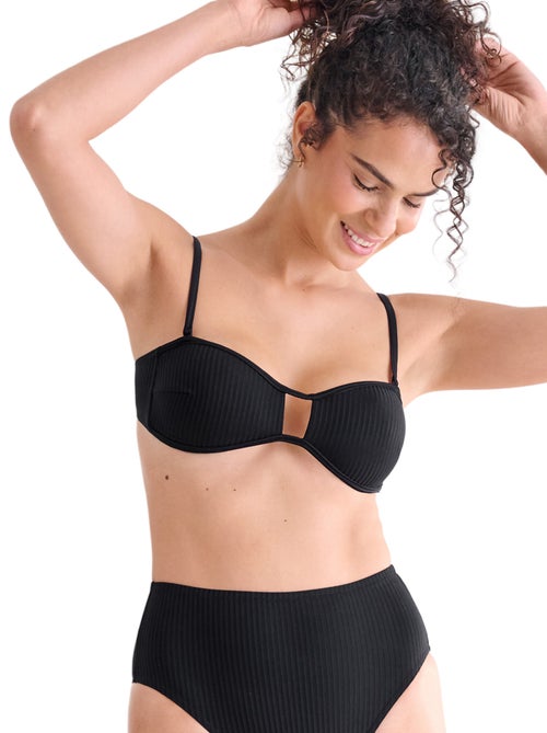Bandeau bikinitopje zonder beugel florida - Kiabi Bandeau bikinitopje zonder beugel florida - Kiabi