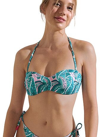 Bandeau bikinitopje zonder beugel kavala