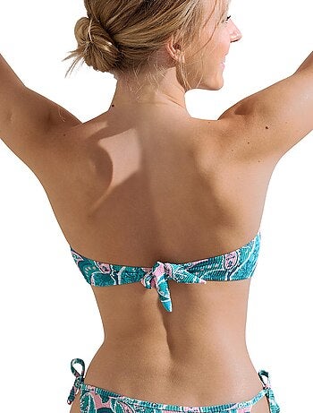 Bandeau bikinitopje zonder beugel kavala