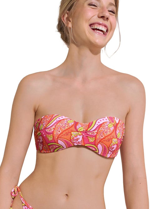 Bandeau bikinitopje zonder beugel kavala - Kiabi Bandeau bikinitopje zonder beugel kavala - Kiabi
